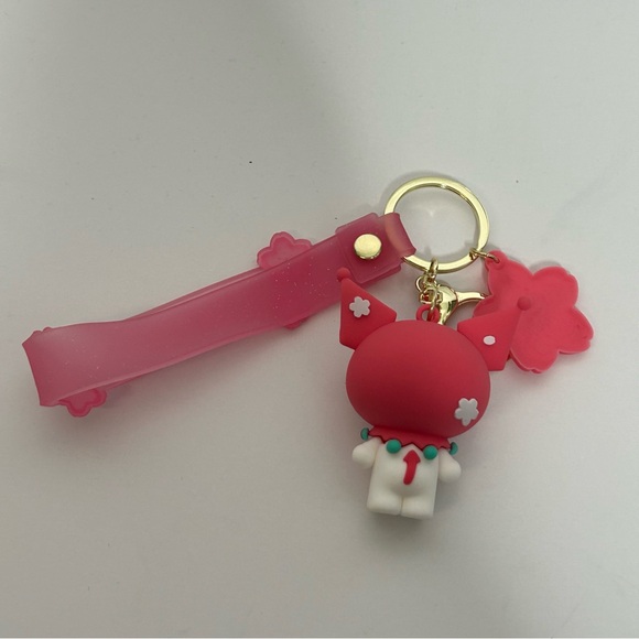 Kuromi 3D Rubber Keychain NWT - Picture 10 of 13